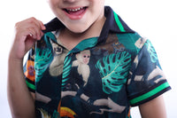 Jungle Print Shirt and Shorts