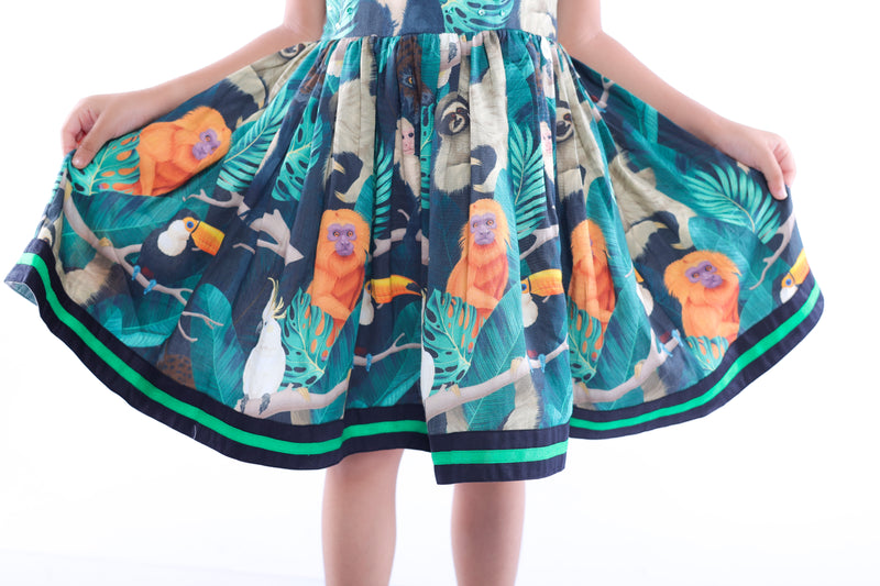 Jungle Print Dress