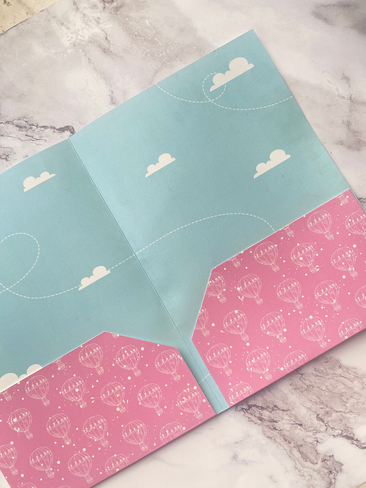 Hot Air Balloon Folder