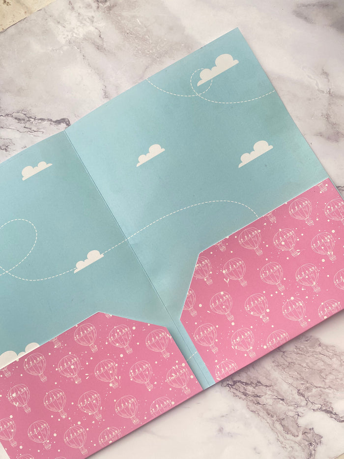 Hot Air Balloon Folder
