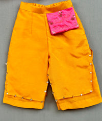 Heart embroidered Top with Customised Pant