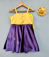 Stunning Velvent Dress in Purple