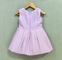 Signature Flaired Dress with Pink Bow