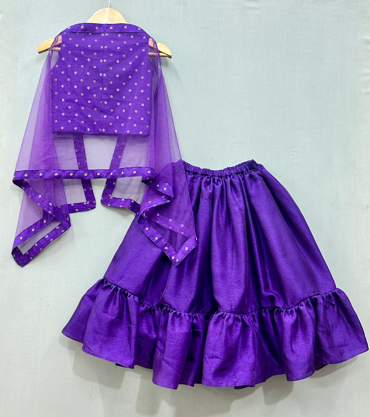 Embroidered Lehenga Set with jacket
