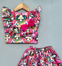 Abstract Printed Co-ord Set