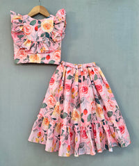 Floral Printed Co-ord Set