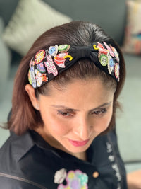 Daryl Black Handmade Headband