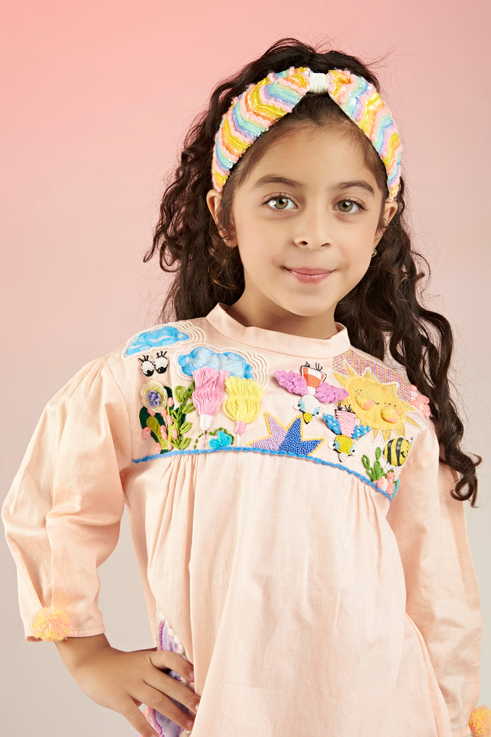 KEWT Love Embroidered Dress Mini Kids
