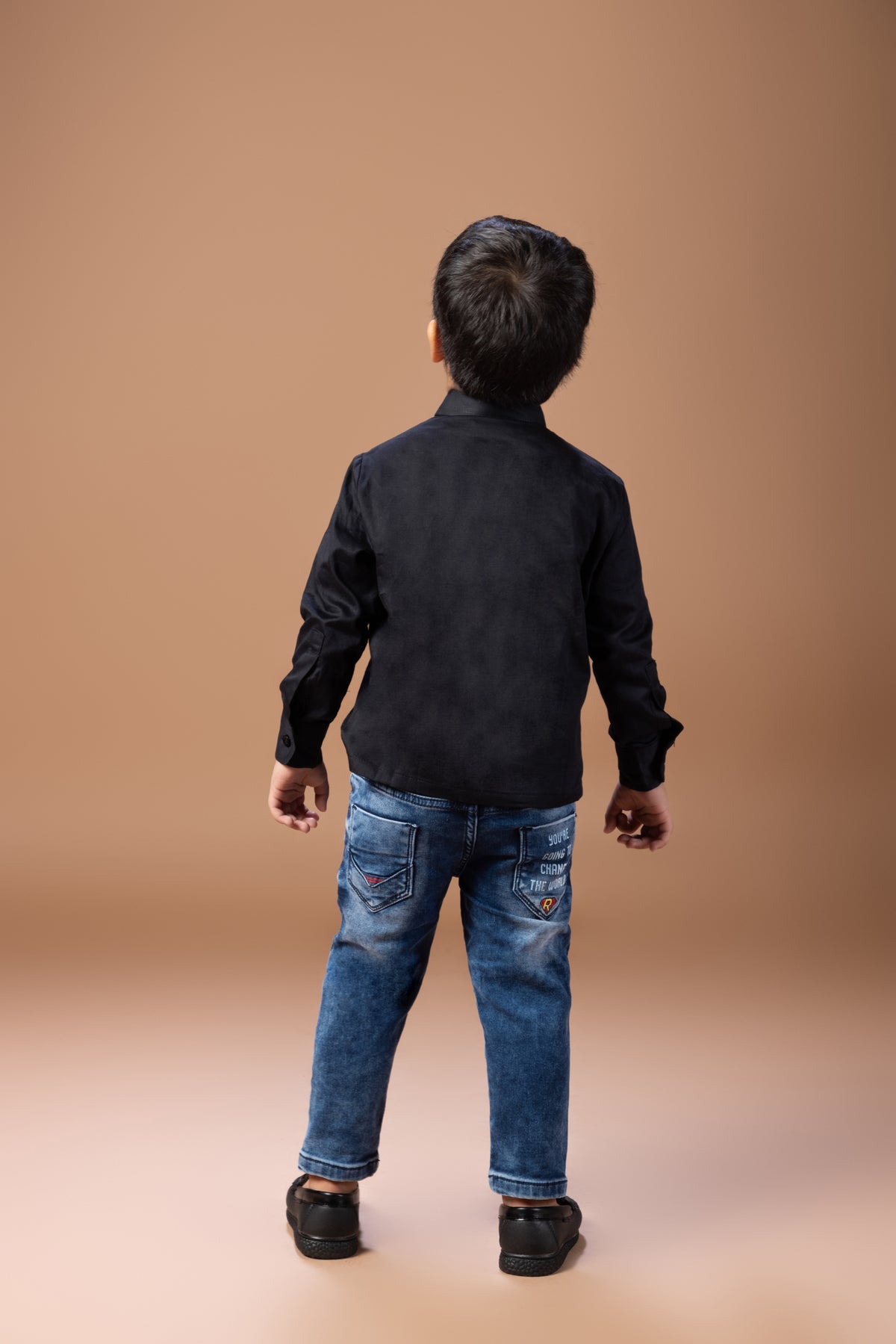 BIRD HAND EMBRODERY FULL SHIRT