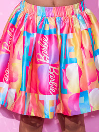 Barbie's Girls Pink Top and Skirt with Bustier Co-ordinate set