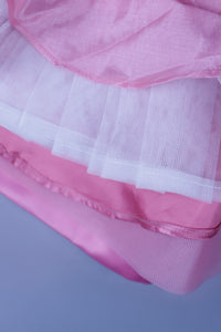 onion pink dress purles work head band and with bow