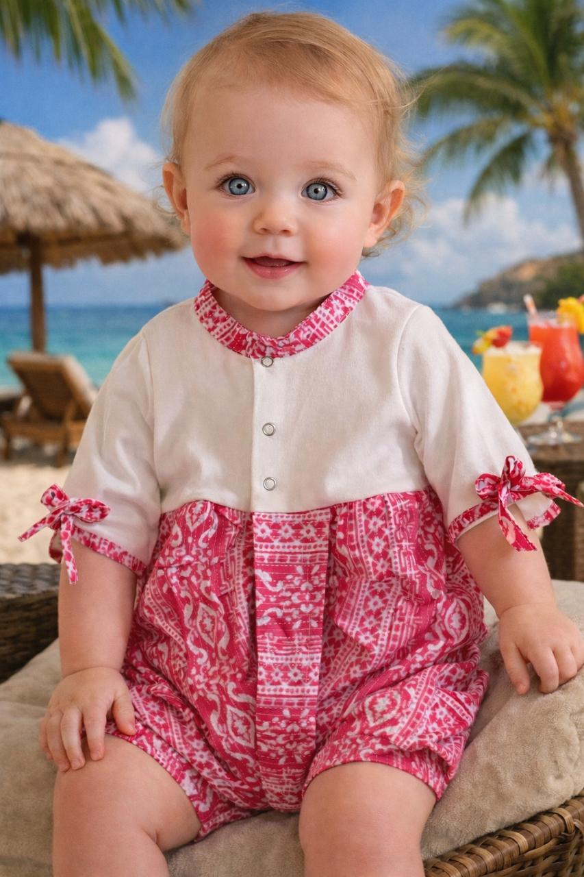 Cotton Dhoti Bodysuit