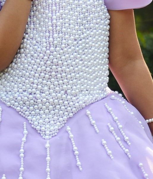 Cindrella Pearl Gown