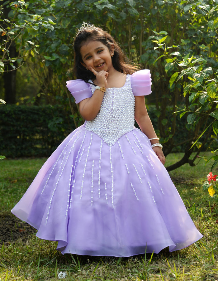 Cindrella Pearl Gown