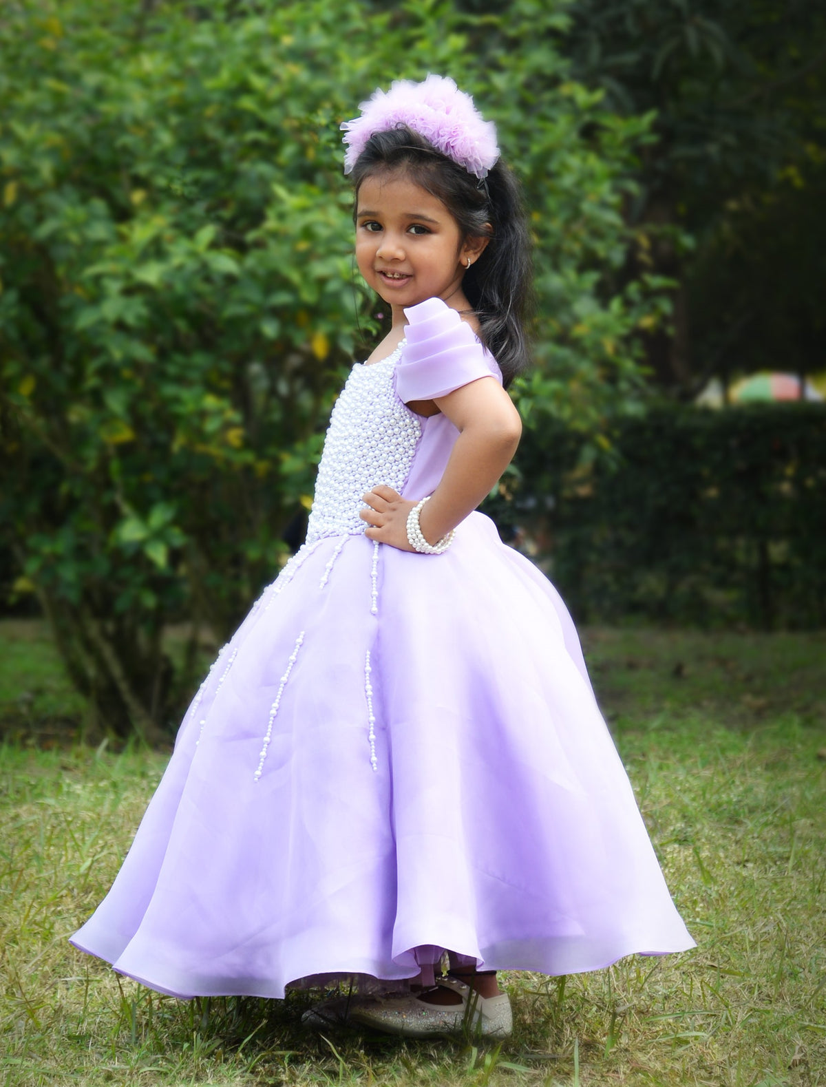 Cindrella Pearl Gown