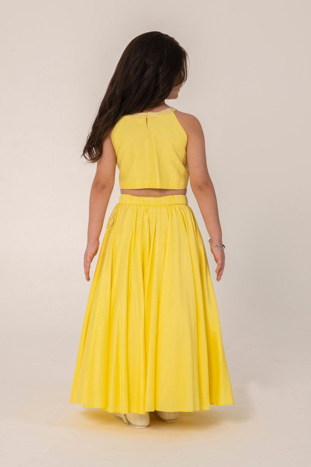 YELLOW LEHENGA SET