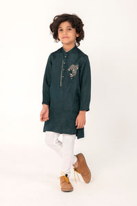 CHEETA FACE EMBROIDERY KURTA