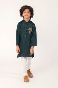 CHEETA FACE EMBROIDERY KURTA