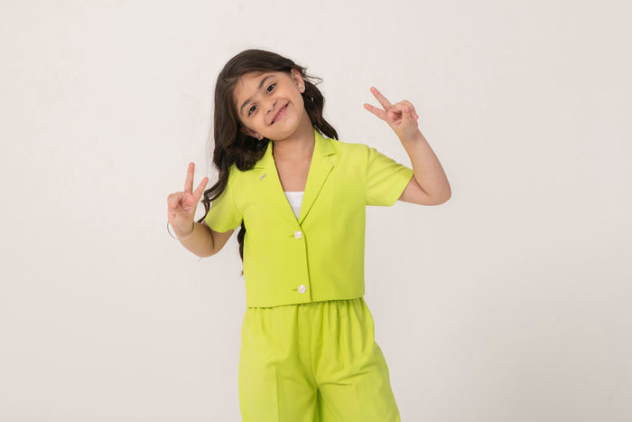 NEON JUMPSUIT SET WITH JACKET