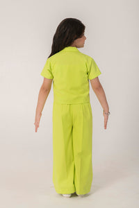NEON JUMPSUIT SET WITH JACKET