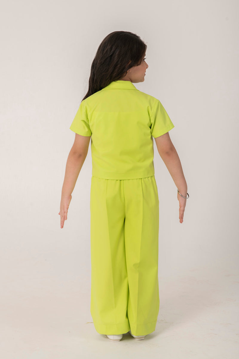NEON JUMPSUIT SET WITH JACKET