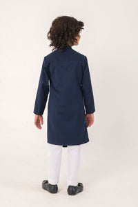 DRAPE KURTA WITH DEER EMBROIDERY