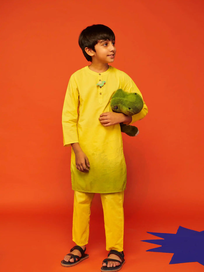 Mitthu Ombre Kurta Set