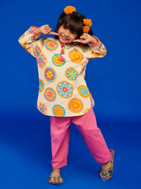 Mandana Girls Kurta Set