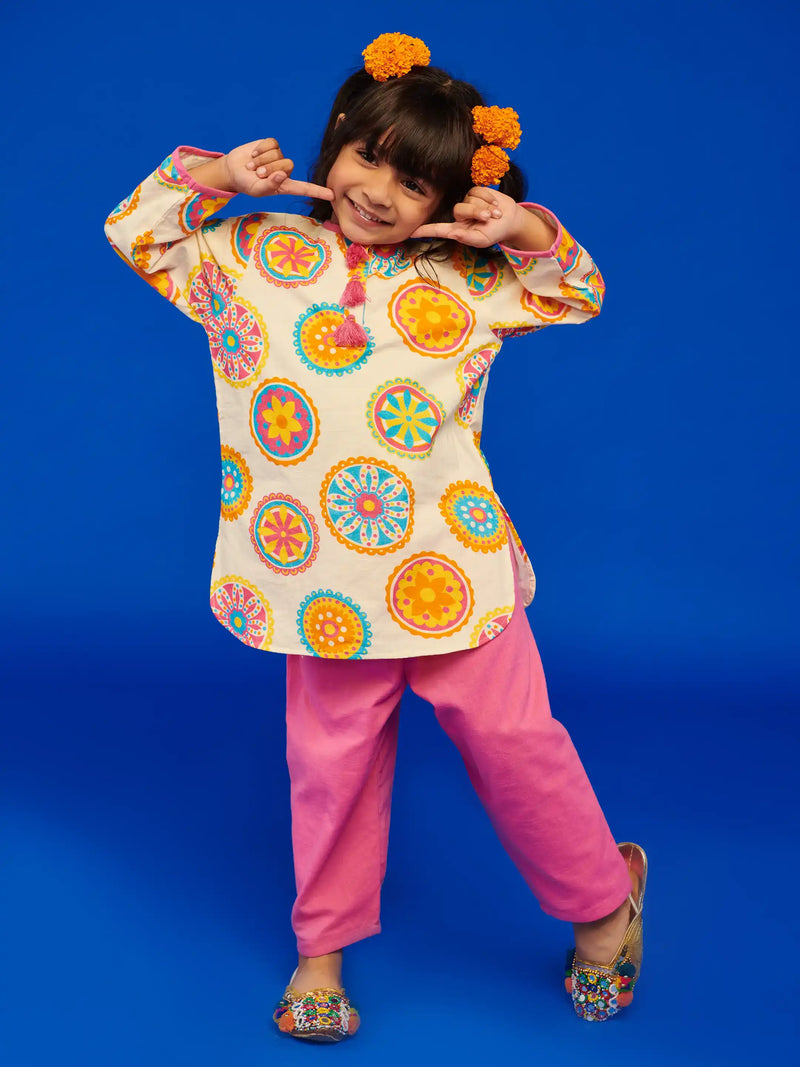 Mandana Girls Kurta Set