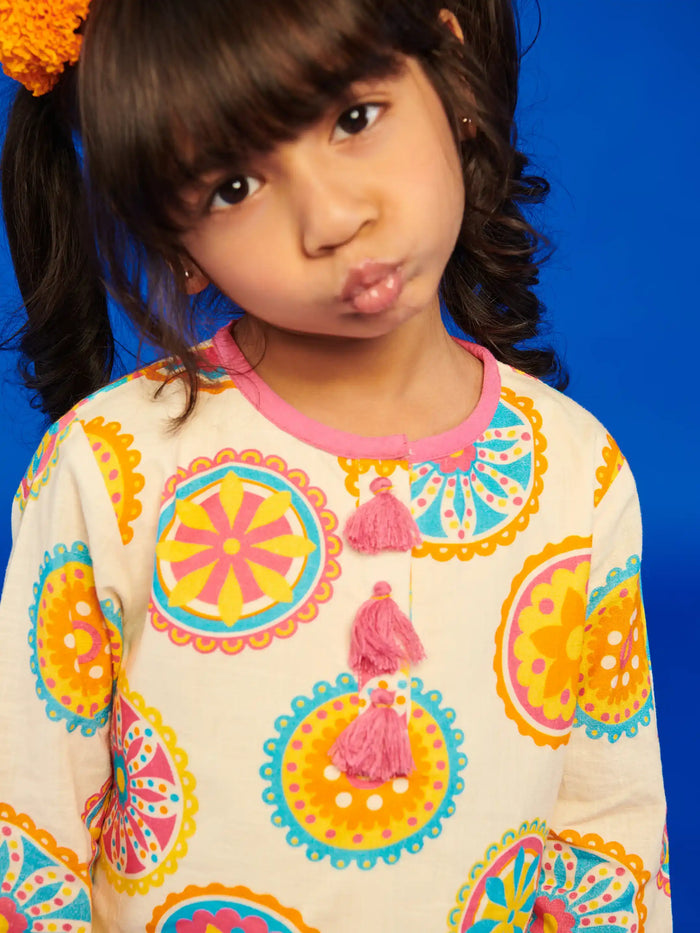 Mandana Girls Kurta Set