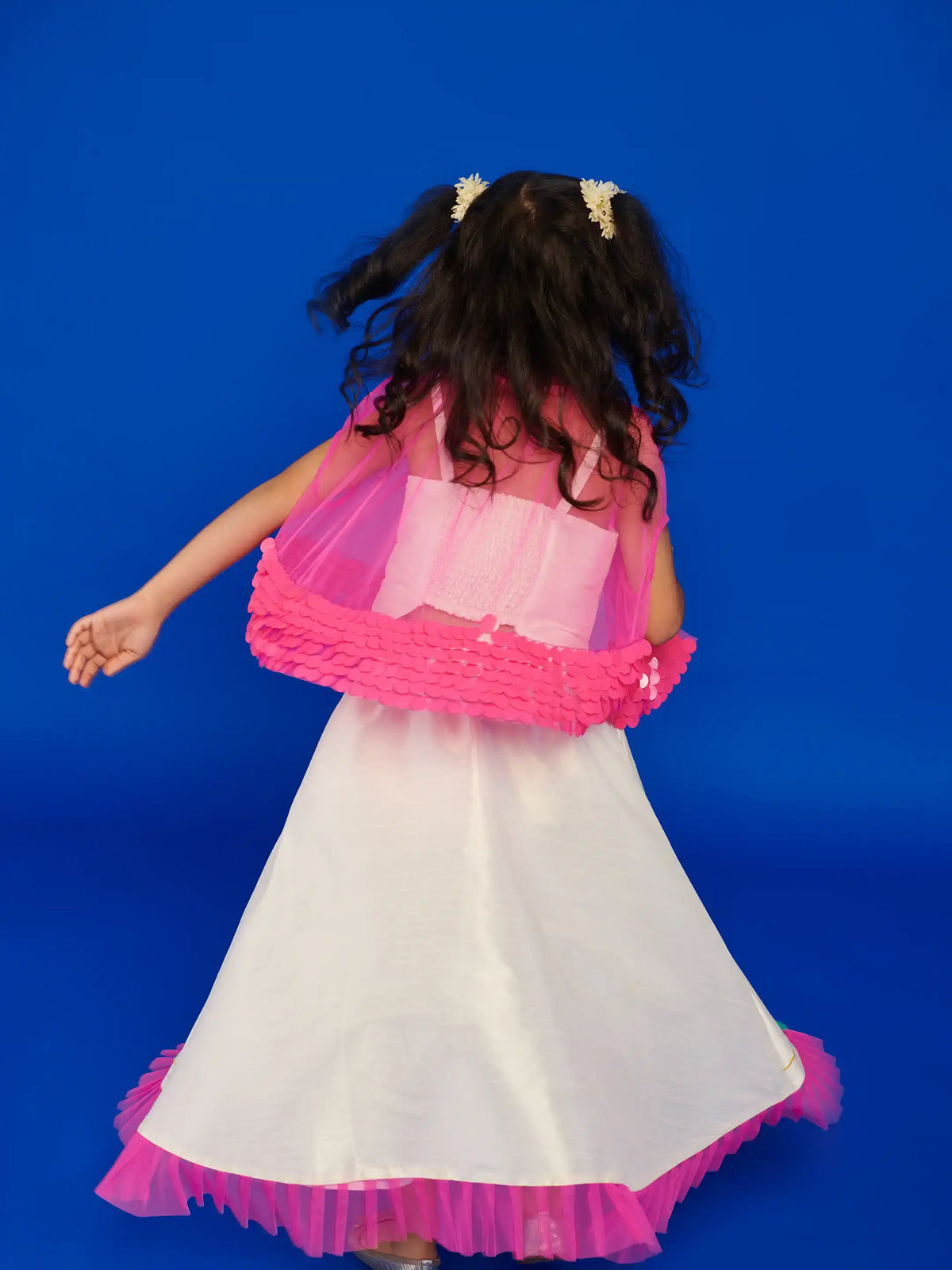 Cham Cham Skirt Top Cape Set