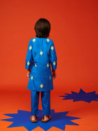 Blue Katli Boys Kurta Set
