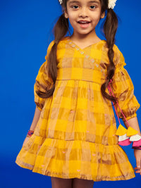 Kesari Wrap Dress