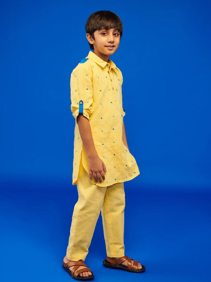 Barfi Boys Kurta Set