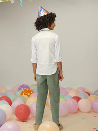 Pintuck Shirt & Pant Set