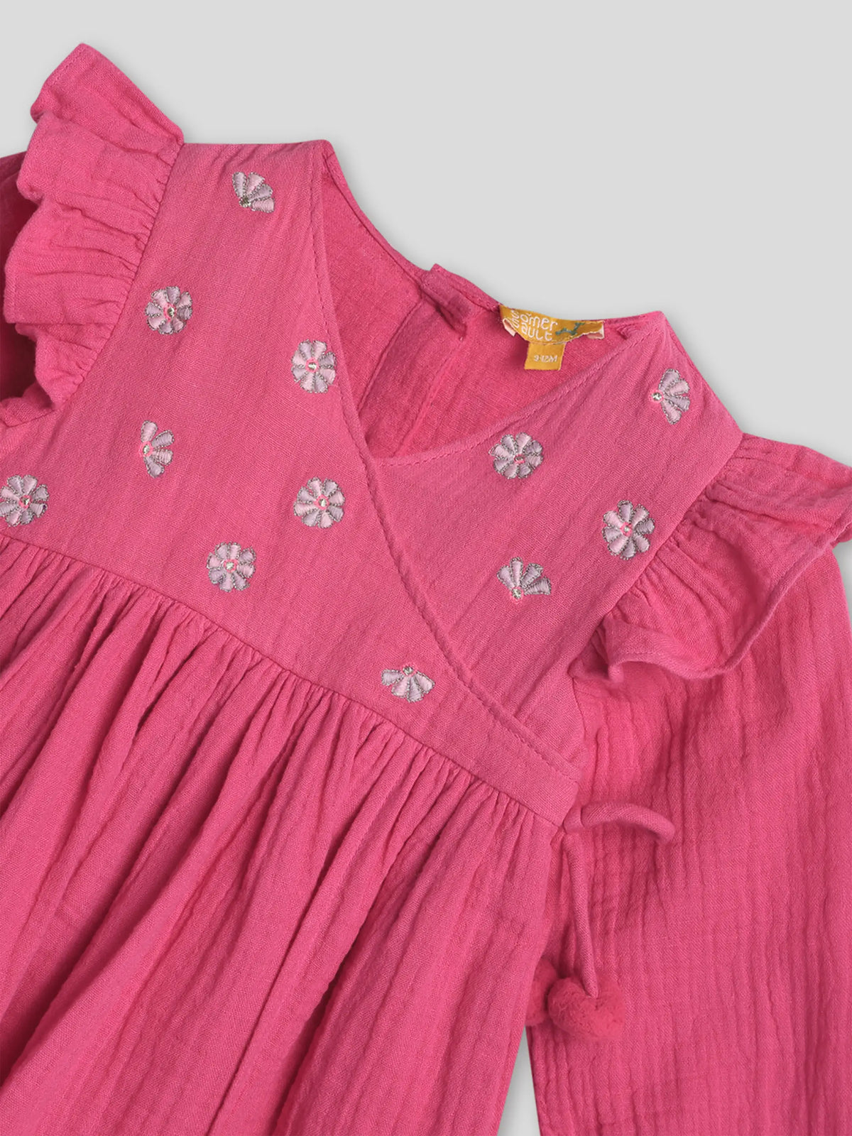 Rani Pink Festive Girls Set