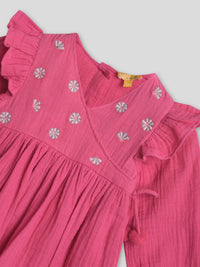 Rani Pink Festive Girls Set