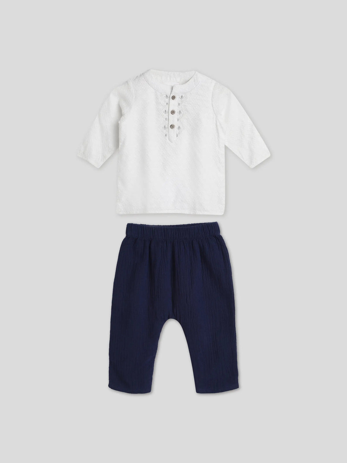Petunia Newborn Kurta & Pants Set