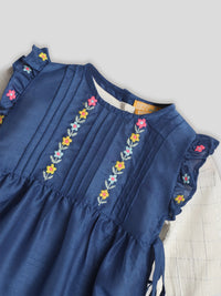 Petunia Festive Girls Romper With Apron