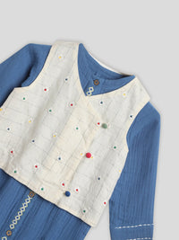Petunia Festive Boys Sleepsuit With Jacket