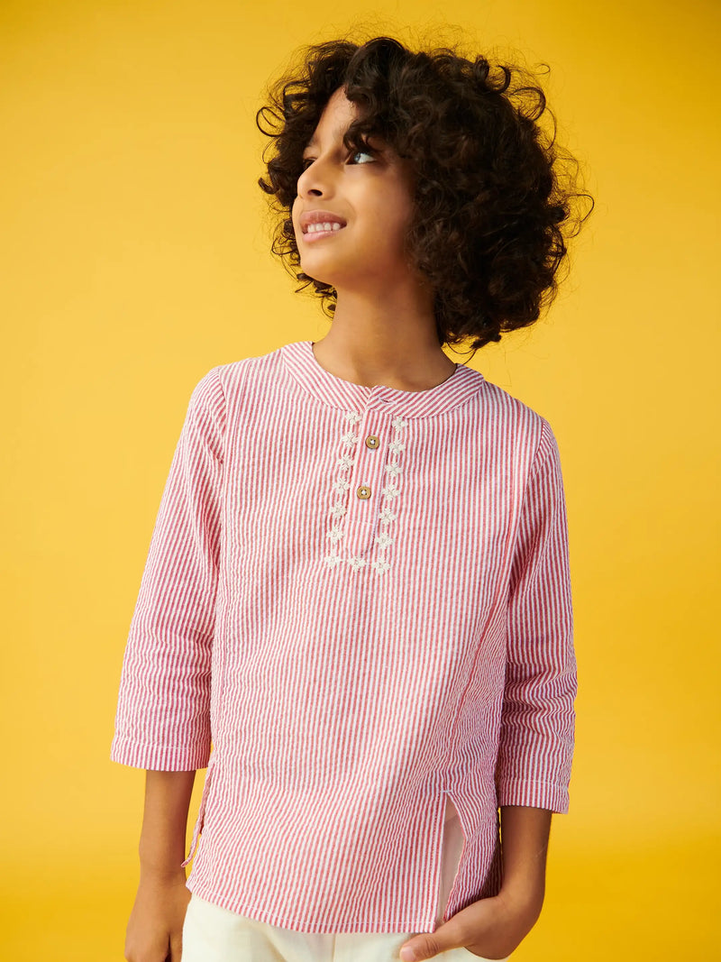Mogra Short Kurta & Pants Set