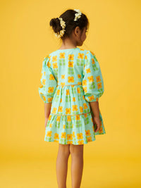 Gulbahaar Tiered Wrap Dress