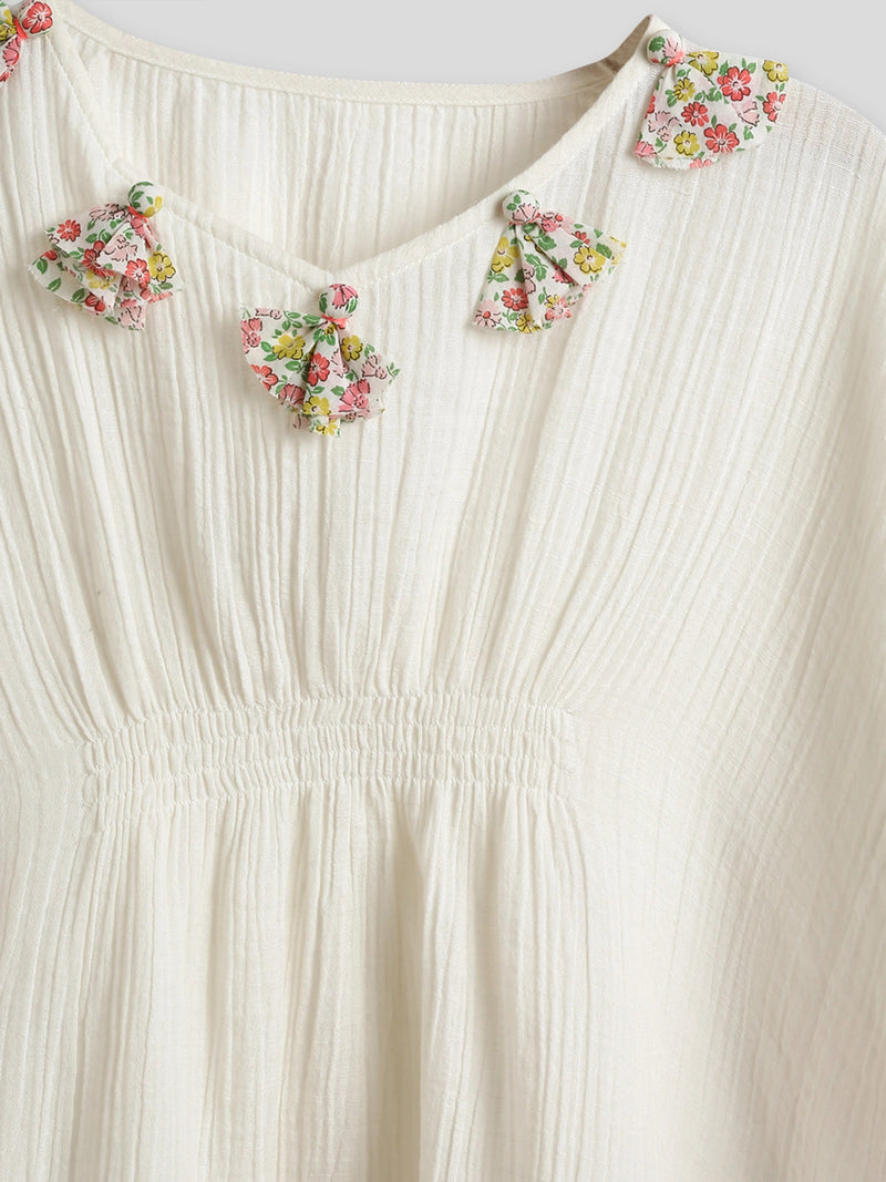 Floral Tassel Coverup