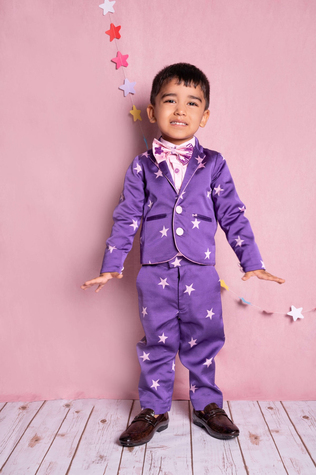 Shinning Star Three Piece Blazer Set