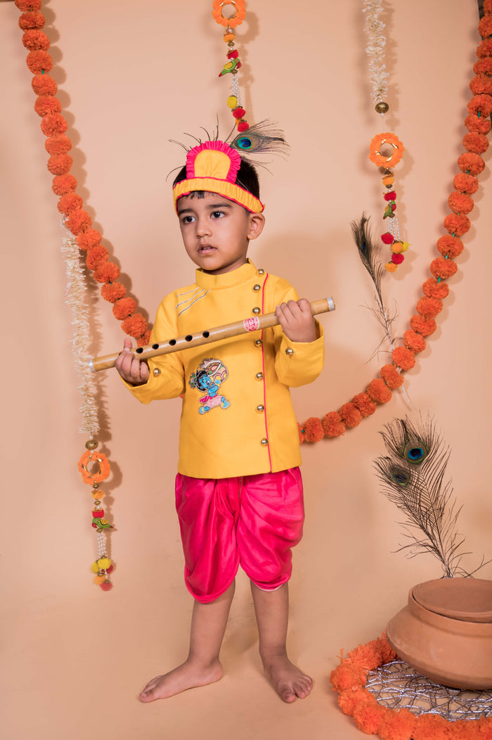 Oh So Ethnic Kurta And Dhoti Set