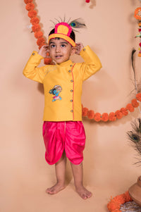 Oh So Ethnic Kurta And Dhoti Set