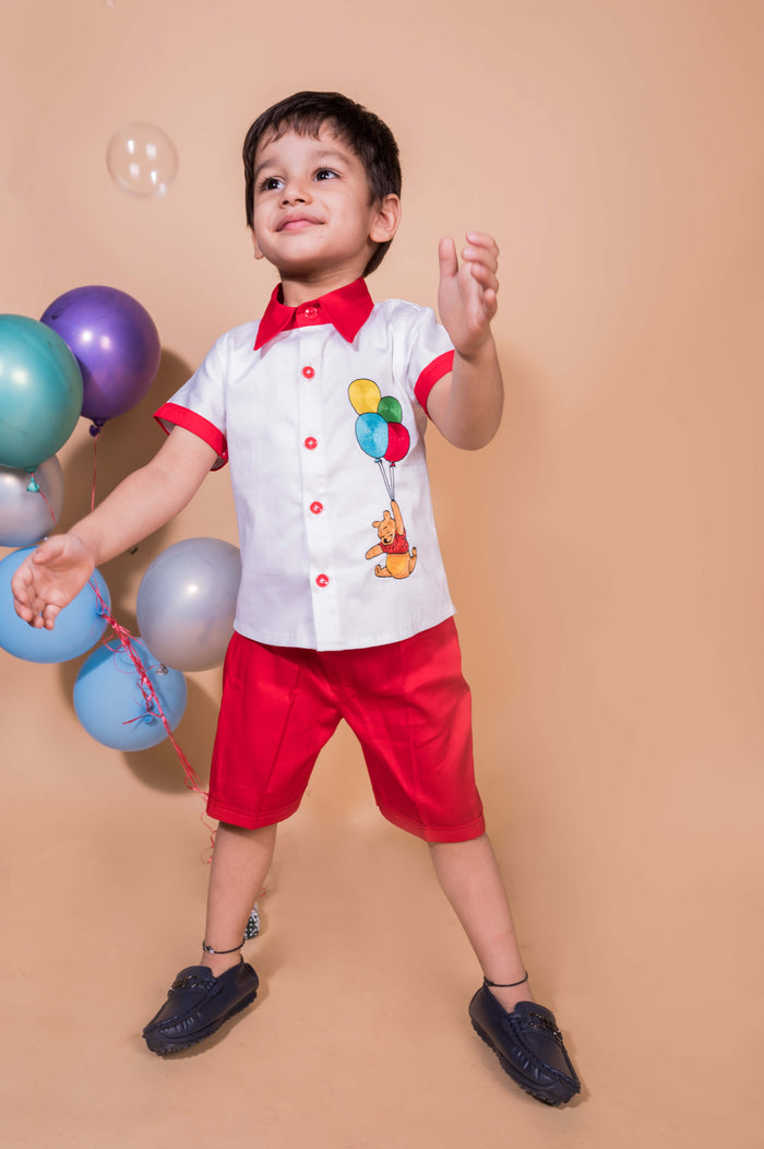 Like You Beary Much Teddy Bear Embroidered Shirt