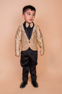 Overloaded Brocade Embroidered Suit Set