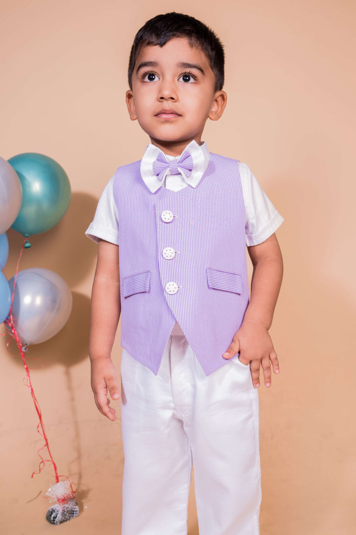 Stay Cool Purple Three Piece Set