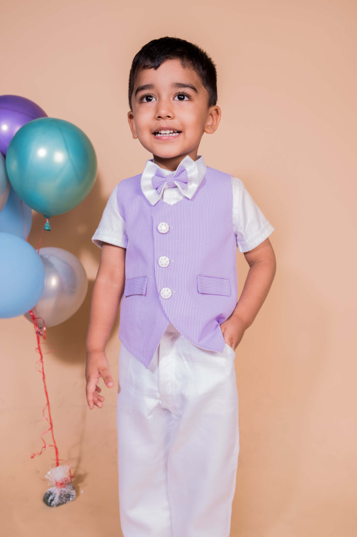 Stay Cool Purple Three Piece Set